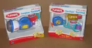 Playskool Fun Fixin Tool Ring & Funglow Flashlight - New Old Stock - 2002