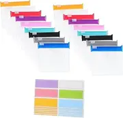 Pill Box Organizer 27 Pcs Reusable Pill Pouches Zipper Sturdy Pvc for Travel Daily Use Medicine Storage
