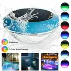 Underwater Solar RGB LED Floating Light Colorful Swimming Pool Pond Lamp