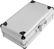 HOMSFOU First Aid Case Password Lock Portable Aluminum Tool Box Medicine Storage for Travel