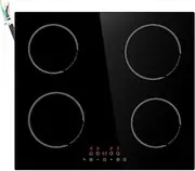 [STARCHARTS] Build-in Induction Hob with Matte Black Glass. (4 Zones with Natural Matt Glass)