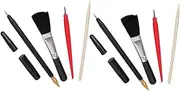 KAILIKETIY Painting Kit 10pcs Scratch Drawing Tools Scratch Pens Stylus Brush for Boys and Girls Artists and Art Lovers