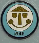 2018 Disney Booster Dated Pin Attractions It's A Small World Clock Face