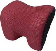 CHILDWEET Neck Rest Support Cushion for Memory Foam Head Travel Pillow Ergonomic Neck Pain Relief (Dark Gray)