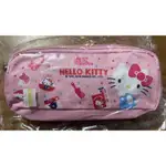 【全新文具。便宜出清】HELLO  KITTY   雙拉鍊筆袋