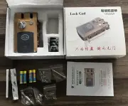 Lock God HXQ920 dead bolt lock with 4 remotes Open Box New/ V