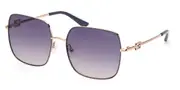 Guess GU7906-H 20B Women’s Sunglasses Gold Size 58