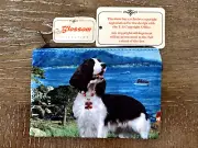 Blossom Collection Springer Spaniel Coin Purse 5.5x4" Dog Puppy Wristlet Wallet