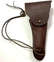 [MILITARIA STUFFS] Leather Us Ww2 Style M1916 .45 Holster Utility Holster For Colt M1911 And Similar Semi Autos Or Wwii Us Army M1911 Colt .45 Hip Holster