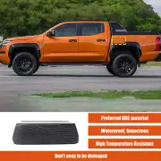 ABS Carbon Car Fuel Gas Tank Gate Cover Caps For Mitsubishi Triton L200 2024+