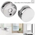 4X Mirror Clip Wall Hanging Mounting Glass Clips Fixing Clamp Holder Bracket