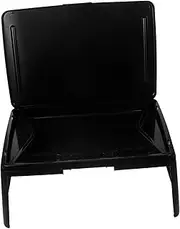 FOYTOKI Portable Multi Functional Lap Desk with Storage Slip Laptop Stand for Bed Office Travel Lightweight Folding Table for Work Study Relaxation Sturdy Design