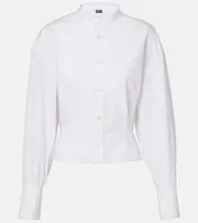 [Polo Ralph Lauren] Polo Ralph Lauren Cotton poplin tuxedo shirt AU 8 white