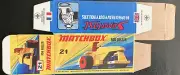 Matchbox Superfast #21 Rod Roller ‘74-‘76 Type I Repro Box