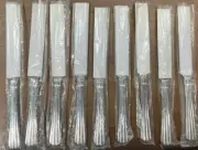 Britany Bon Chef Stainless Steel Flatware Gloss Steak Knives(Set Of 9)