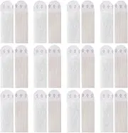 Picture Hanging Strips - 12 Pairs Loop Mounting Tapes | Adhesive Strips | Traceless Removable Glue, Nail- Fixing Stickers for Photo Frames, Posters, Paintings, and Wall Decor