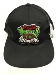 NWT 90s Starter Coca Cola Monsters Of The Gridiron Snapback Hat Adult Size M/L