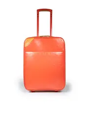 2009 Red Vernis Leather Monogram Pegase 45 Suitcase