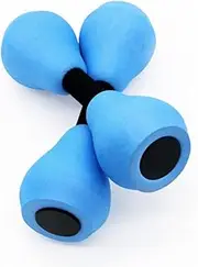 Pool Exercise Dumbbells - Swimming Workout Dumbbells, Weight Loss Water | 1 Pair Aquatic with Eva Foam, High-Density Foam Water for Swimming Fitness Training