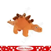 Boris Stegosaurus Dinosaur Plush Toy Orange (33x20cmHT)
