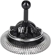 Generic Stainless Steel Milk Frother Whisk Attachment for Creamy Beverages