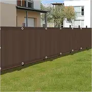 Balcony Screen Privacy Protection, Balcony Privacy Protective Screens 85% Blockage with Eyelet Outdoor Windshield,for Fence/Garden/Yard Wall/Site Privacy Protective