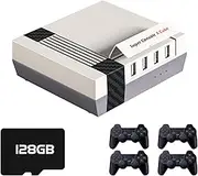 Kinhank 41000+ Games Super Console X Cube, Retro Video Game Consoles Pre-installed 52+ Emulators,Dual Systems Mini Game Box for 4K TV HD/AV Output,with 2.4G Wireless Gamepads,Best Everyone