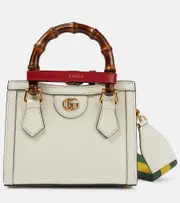 Gucci Gucci Diana Mini leather tote bag