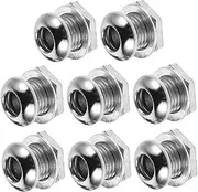 ifundom 8pcs Snare Drum Air Screws Washers Ventilation Parts for Percussion Instruments Easy to Install Replacement Accessories