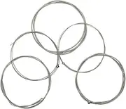 SAFIGLE 5-string Bass Guitar Strings Set Nickel Alloy Winding for Bright Sound Universal Bass Parts Kit Replacement Accessory