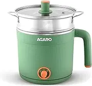 Regency Multi Cook Kettle With Steamer, 1.2L Inner Pot, Double Layered Body, Variable Temperature Settings, Wide Mouth, Boiling, Steaming, Tea, Coffee, Egg, Vegetable Boiling, 600W, Sea Green