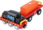 KOMBIUDA 1Set Funny Train for Early Educational Train Plaything Safe and Train with Cargo Compatible with Track for Imagination and Coordination