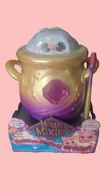 MAGIC MIXIES MAGICAL MISTING CAULDRON 8" PINK PLUSH INTERACTVE TOY - NEW IN BOX