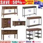 Solid Fir Wood Coffee Console Table Side Couch Tea Stand Desk Storage Sideboard