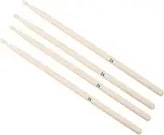 FUNOMOCYA 2pairs Durable Maple Drumsticks for Various Drums Comfortable Grip for Practice Concerts Jazz and Percussion Instrument Sessions