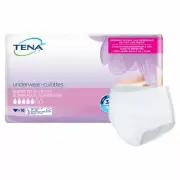 Tena Incontinence underwear Women Moderate Absorbency Pull on Large 16 Count
