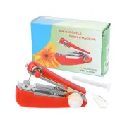 1Pc Red Mini Needlework Clothes Useful Portable Sewing Machines Handwork Too_ CR