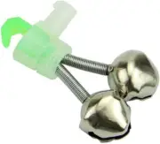 10 Pcs Bobbers for Fishing Bell Alarm for Fishing Pole Fishing Twin Bells Fishin