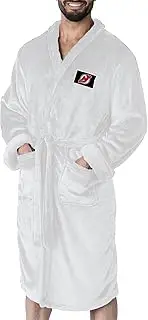 Northwest NHL New Jersey Devils Silk Touch Robe, L/XL, White, White Out