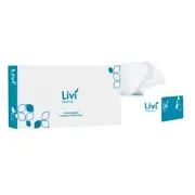 Livi Essentials 2-Ply Facial Tissue 100 Sheets (Box of 48)