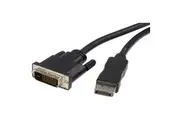 StarTech.com 10ft (3m) DisplayPort to DVI Cable, DisplayPort to DVI-D Adapter/Converter Cable, 1080p Video, DP 1.2 to DVI Monito