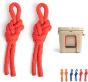 Rubber Latch Kit and Rope Handles for YETI Coolers and RTIC Coolers - Rubber Coo
