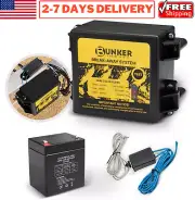 Trailer Brake Breakaway Kit Controller System LED Battery Charger Switch Caravan