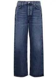 Agolde Low Slung Baggy Wide-leg Jeans - Blue - 24 (W24 / UK 4 / Xxs) 24 (W24 / UK 4 / XXS)
