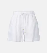 [Heidi Klein] Heidi Klein White Bay linen shorts AU 10 white
