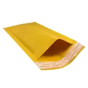 UOFFICE 2000 Kraft Bubble Mailers 5x10" - #00 Self-Seal Padded Envelopes