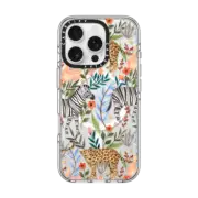 iPhone 16 Pro Clear Case MagSafe Compatible Moody Jungle