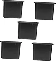 Port Tube for Speaker Cabinet 5pcs Plastic Easy to Install Improve Bass Noise Reduction