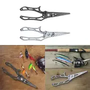 Fishing Pliers Fishing Gripper Fishing Scissors Nonslip Grip Split Ring Pliers