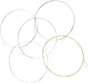 Parliky Banjo String Set 5 Pcs Alloy Banjo Strings Music Wire Strings for Replacement